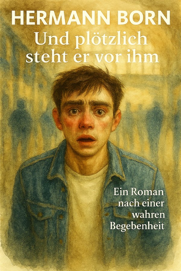 Buchcover Und plötzlich steht er vor ihm von Hermann Born